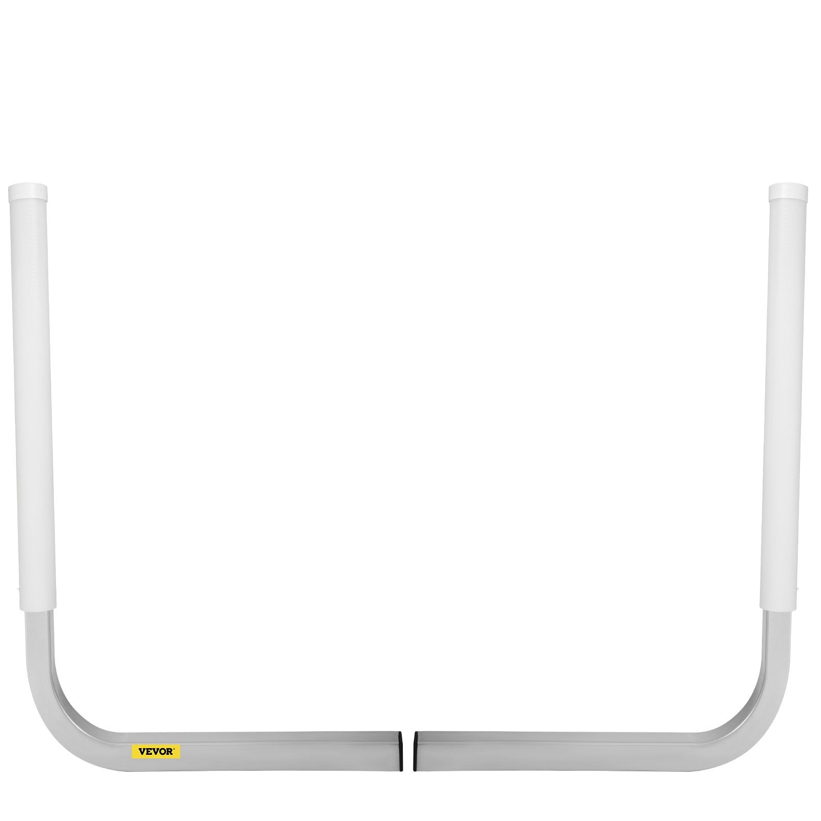 VEVOR Boat Trailer Guide-on, 22", 2PCS Steel Trailer Post Guide ons, with White PVC Tube Covers, Complete Mounting Accessories Included, for Ski Boat, Fishing Boat or Sailboat Trailer 