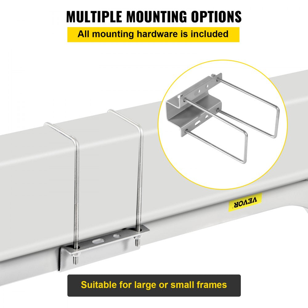 VEVOR Boat Trailer Guide-on 60" Trailer Post Guide on w/ 2PCS PVC Tube Cover 