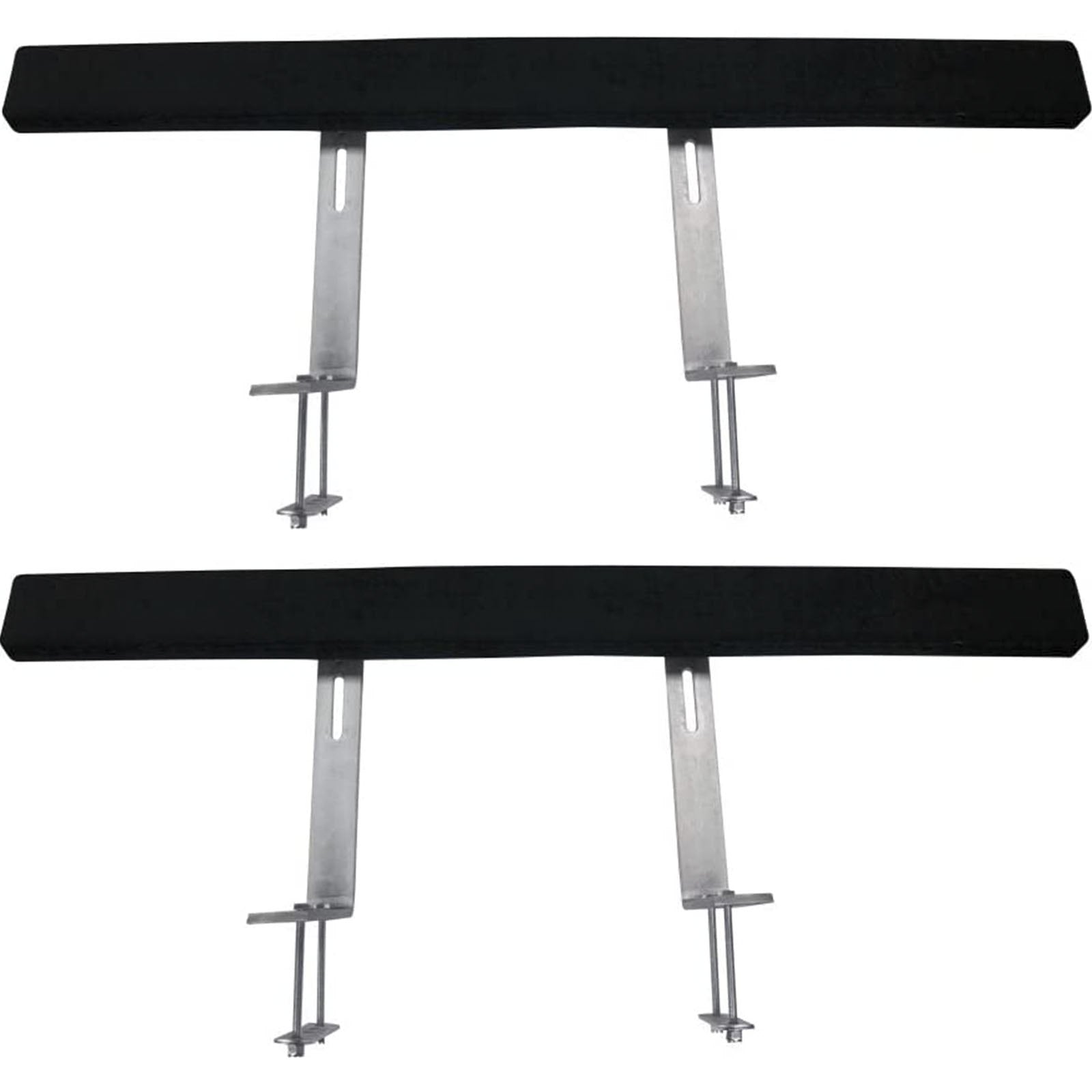 VEVOR Boat Trailer Guide-ons, 48\", 2PCS Rustproof Steel Trailer Guide ons, Trailer Guides with Carpet-Padded Boards, Mounting Parts Included, for Ski Boat, Fishing Boat or Sailboat Trailer 