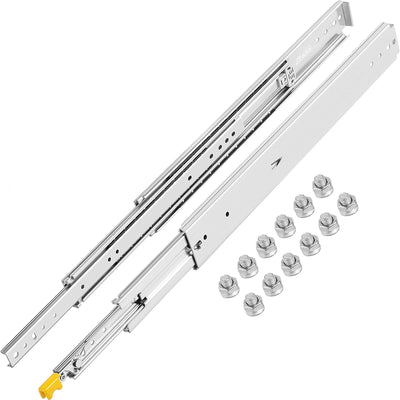 Heavy Duty Drawer Slides 500lbs Ball Bearing Drawer Slides 32inch Long With Lock 