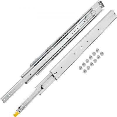 Heavy Duty Drawer Slides 500lbs Ball Bearing Drawer Slides 48inch Long with Lock 