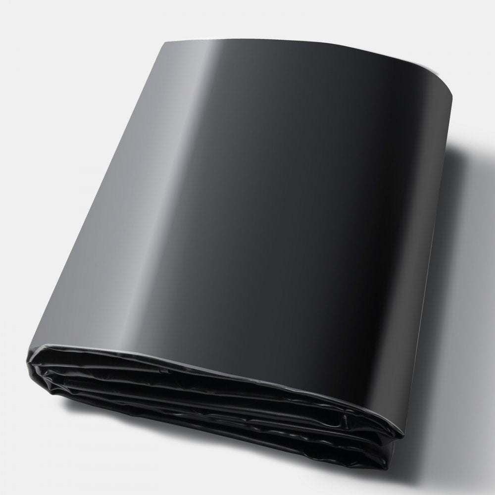 VEVOR Pond Liner, 15 x 20 ft 45 Mil Thickness, Pliable EPDM Material Pond Skins, Easy Cutting Underlayment for Fish or Koi Ponds, Water Features, Waterfall Base, Fountains, Water Gardens, Black 