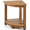 VEVOR Corner Shower Bench, 16.5