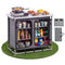 VEVOR Portable Camping Storage Cabinet & Outdoor Kitchen Table with 6 Shelves and Carry Bag