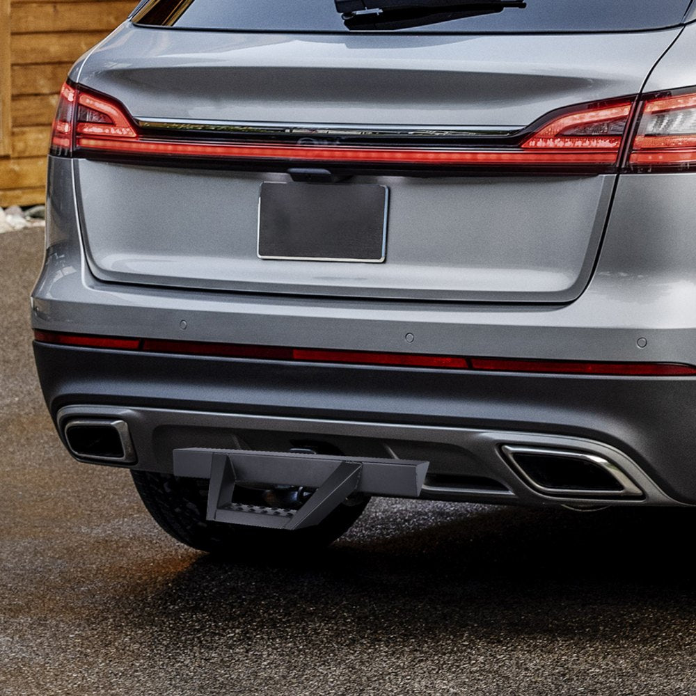 VEVOR Hitch Step for 2" Receiver Universal Trailer Tow Rear Bumper Guard Steel 