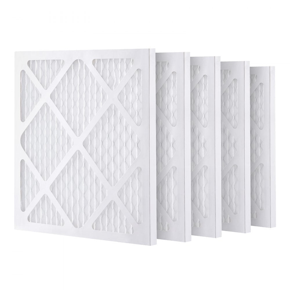 VEVOR Protective Pre Filters, 5 Pack, 15.75'' x 15.75'' Air Filter Replacement, High-efficient Stage 1 Filters Compatible w/ BlueDri & VEVOR Scrubber, Air Purifiers, Water Damage Restoration Equipment 