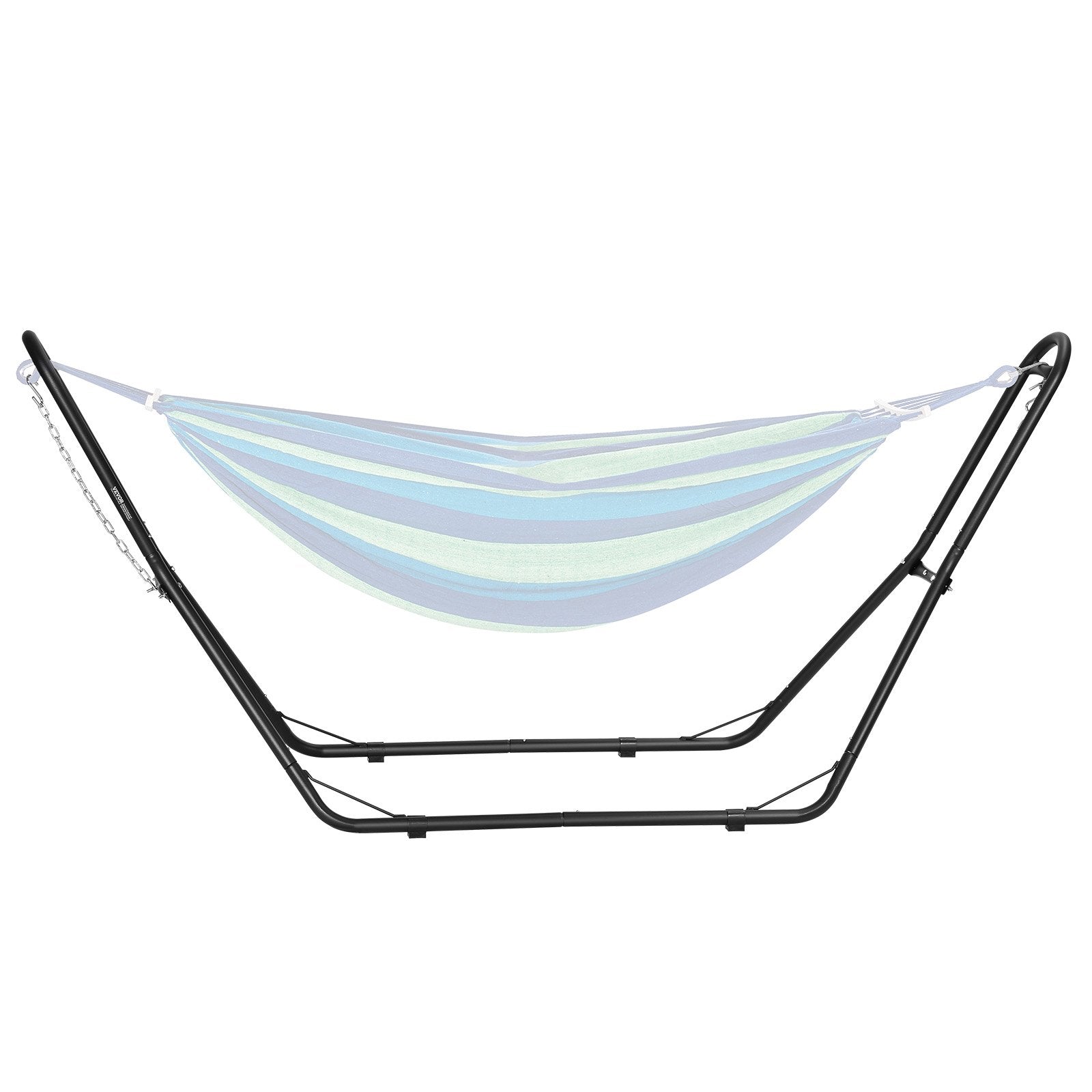 VEVOR Steel Hammock Stand 450lbs Capacity Hammock Frame Fits 6.9-12.8ft Hammocks 