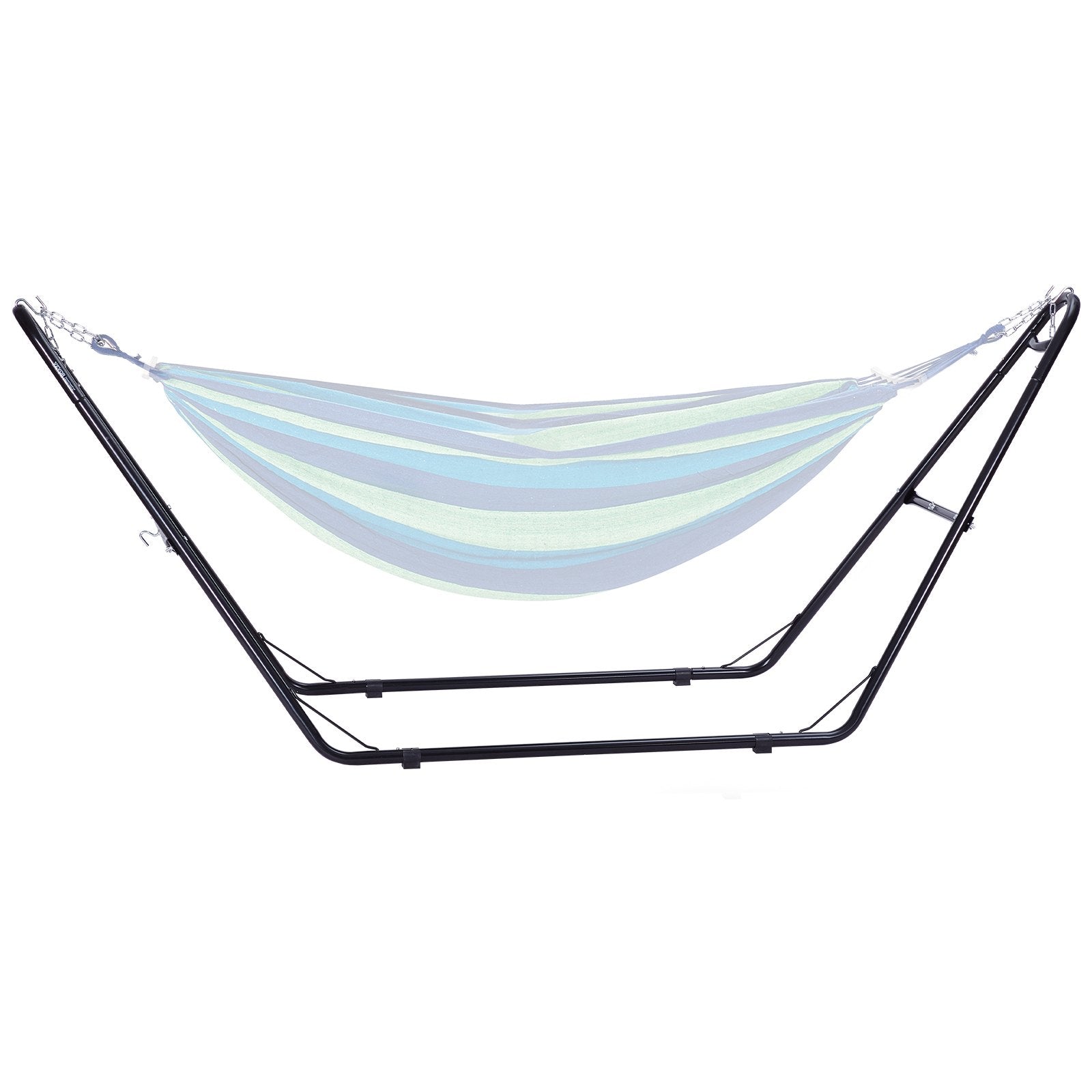 VEVOR Steel Hammock Stand 550lbs Capacity Hammock Frame Fits 7.5-13.5ft Hammocks 
