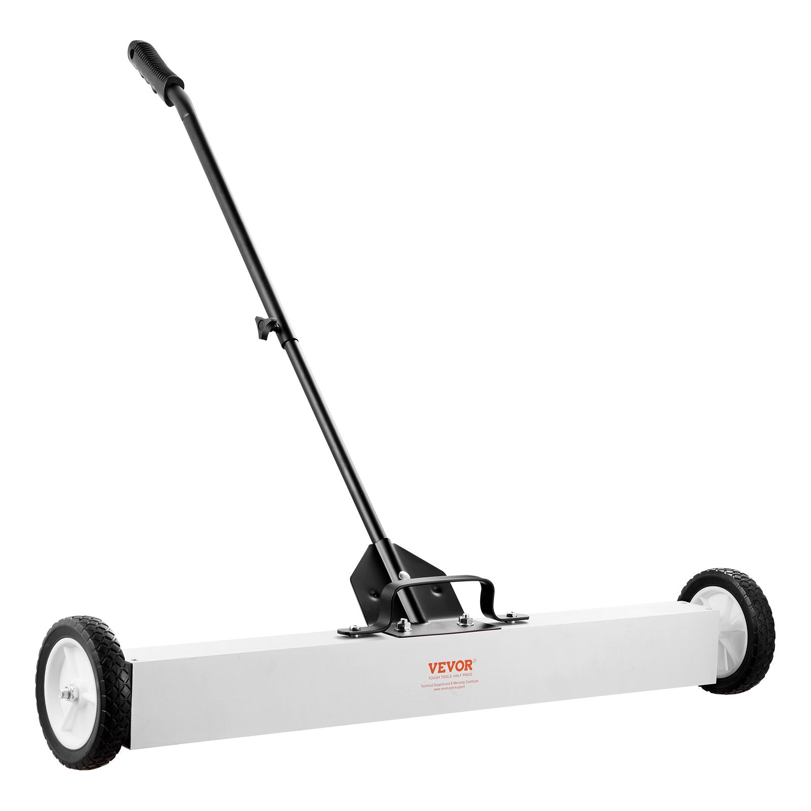VEVOR 36-Inch Magnetic Sweeper with Wheels Telescoping Magnetic Pickup Tool 
