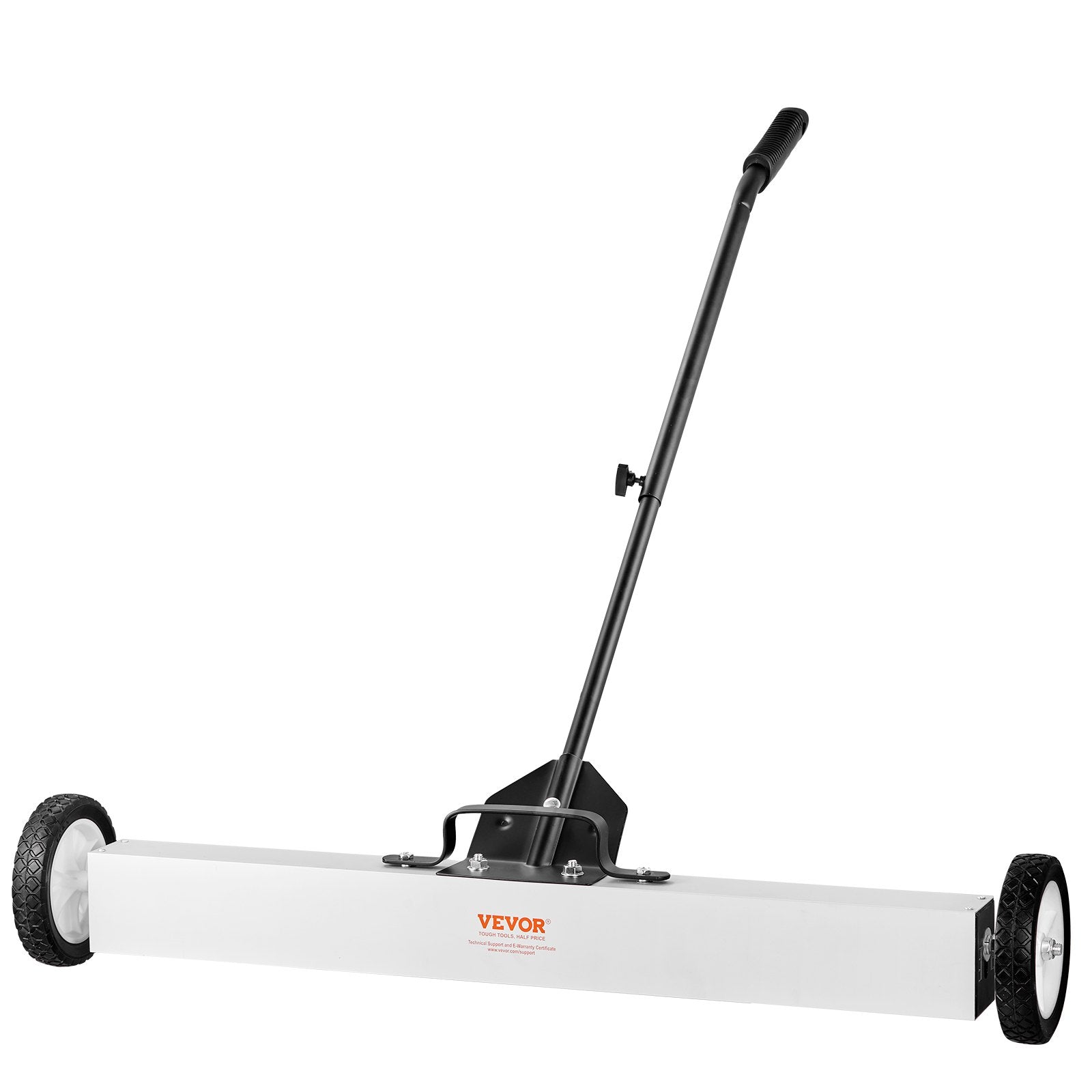 VEVOR 36-Inch Magnetic Sweeper with Wheels Telescoping Magnetic Pickup Tool 