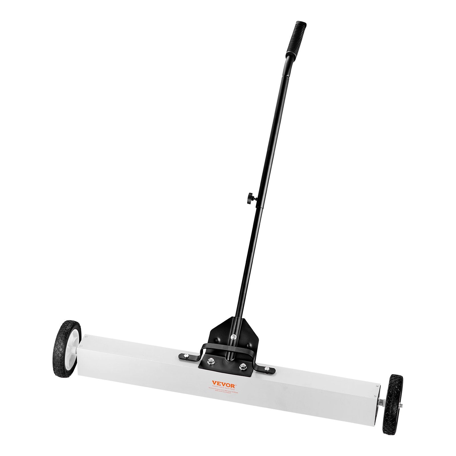 VEVOR 36-Inch Magnetic Sweeper with Wheels Telescoping Magnetic Pickup Tool 