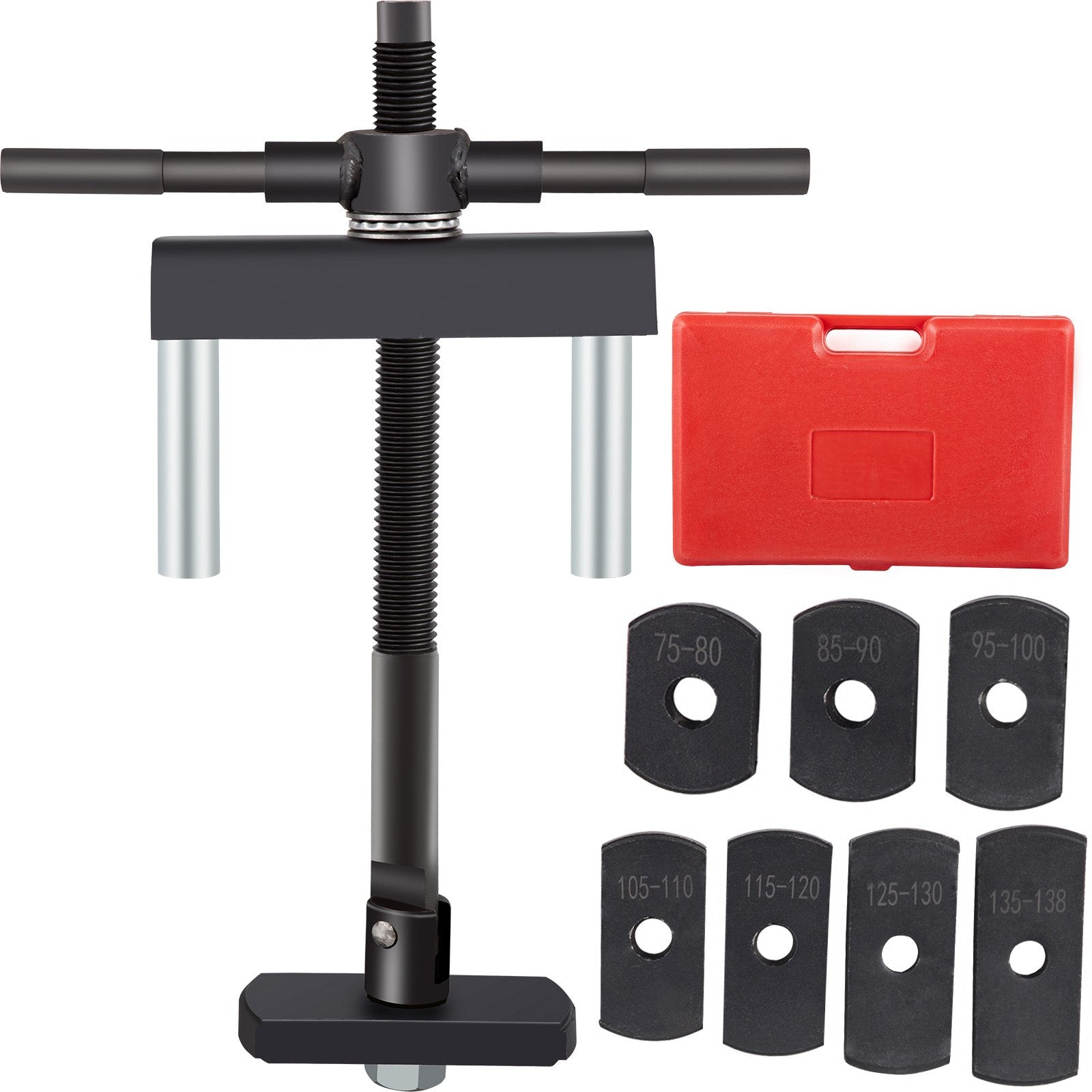 VEVOR Liner Puller Cylinder Liner Puller, Diesel Engines Liner Puller Tool, Both Dry-Type and Wet-Type Fit Diameter of 75 mm-138 mm, Universal Cylinder Liner Puller Tool Set for Auto Repair 