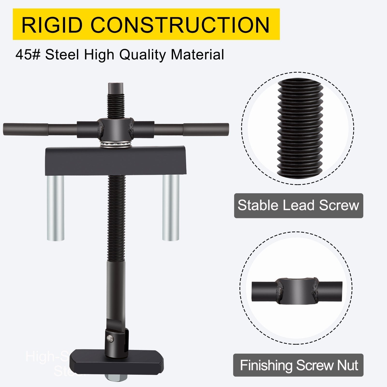 VEVOR Liner Puller Cylinder Liner Puller, Diesel Engines Liner Puller Tool, Both Dry-Type and Wet-Type Fit Diameter of 75 mm-138 mm, Universal Cylinder Liner Puller Tool Set for Auto Repair 