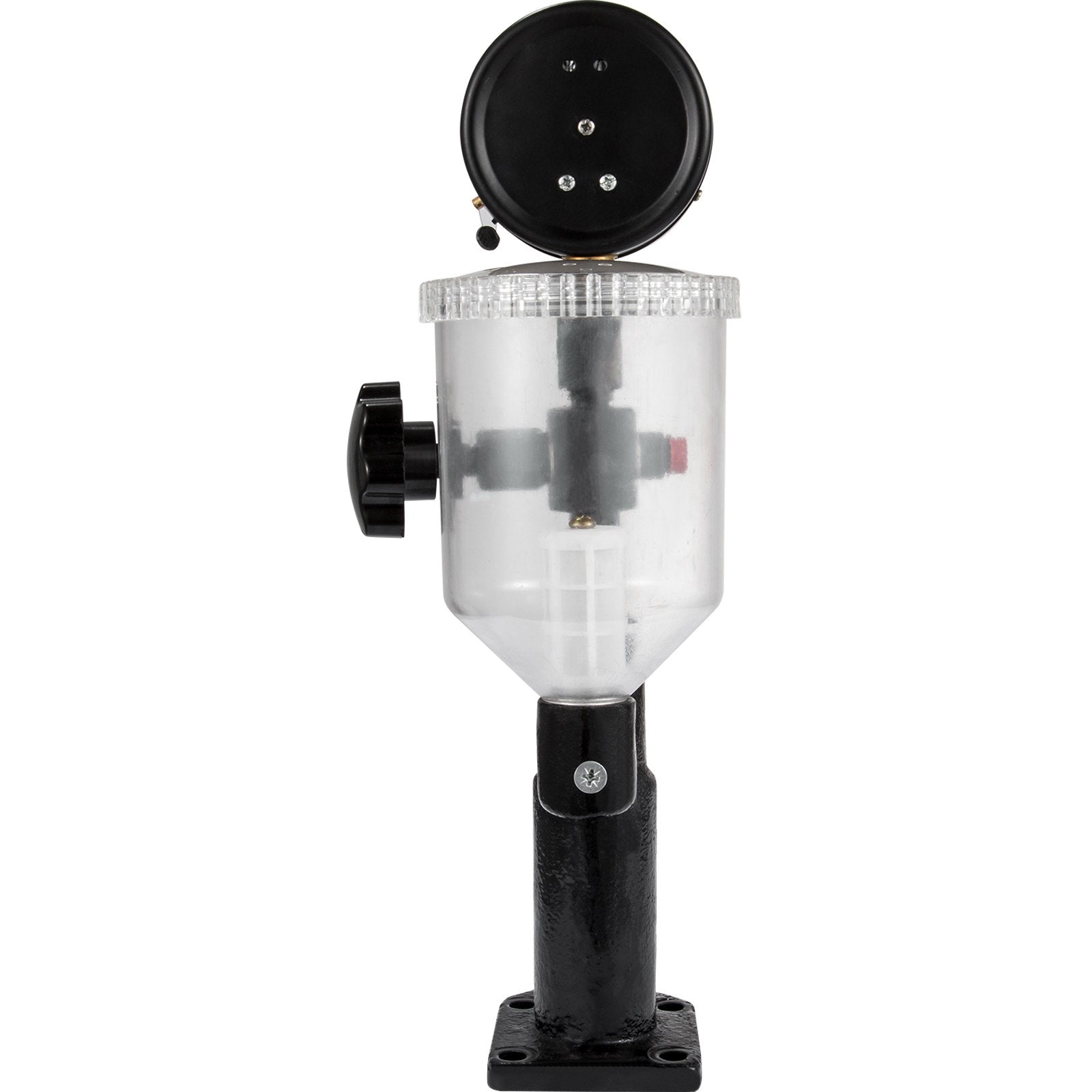VEVOR 400Bar 6000PSI Diesel Fuel Injector Tester Diesel Injector Nozzle Tester with?Dual Scale Gauge to Adjust Injector Nozzle Pressure and Testing Diesel Injector Nozzle Pop Pressure Tester 