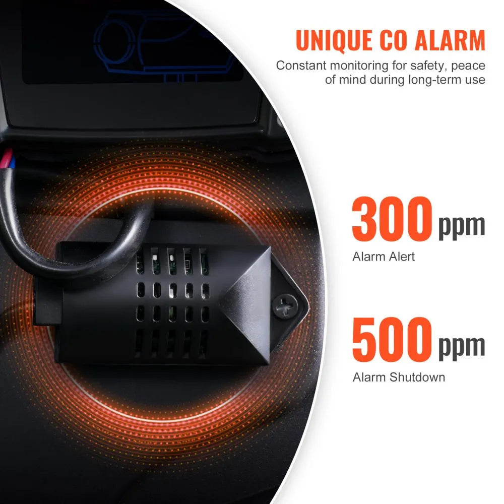 8KW Diesel Air Heater, 12V/24V All-in-One Heater with Bluetooth App and Remote