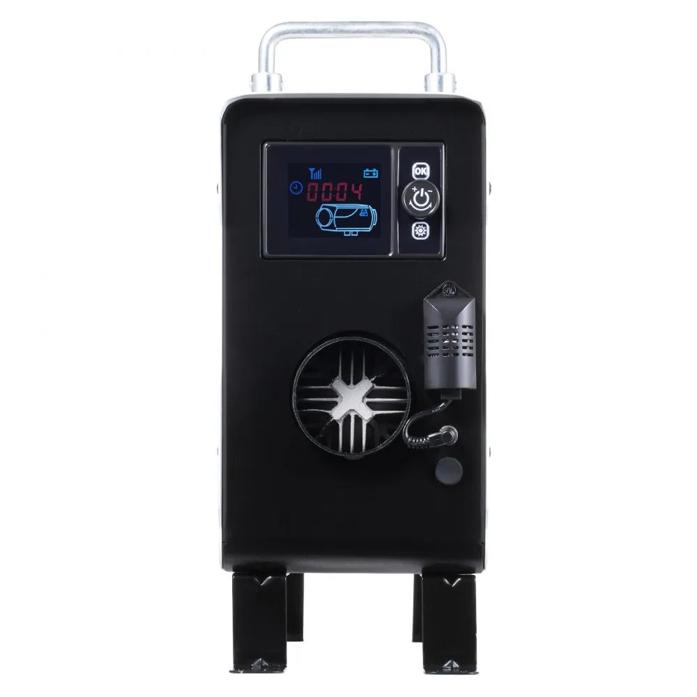 2KW Diesel Air Heater with Bluetooth, Remote Control and Digital Display