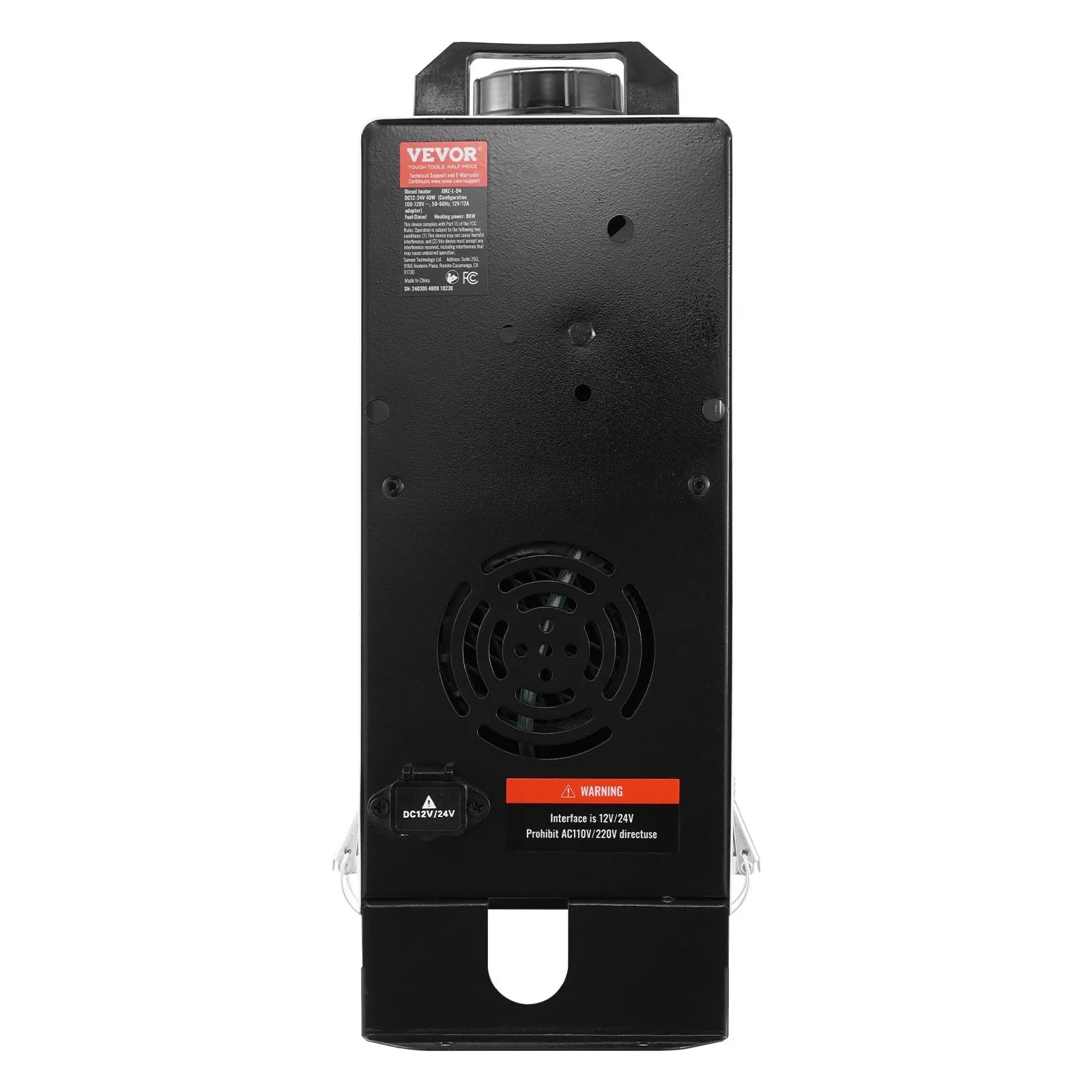 VEVOR 5-8KW Diesel Heater, Diesel Air Heater All in One with Remote Control and LCD Screen, Fast Heating Low Noise, Portable Diesel Heater for Truck Van RV Trailer Camper 