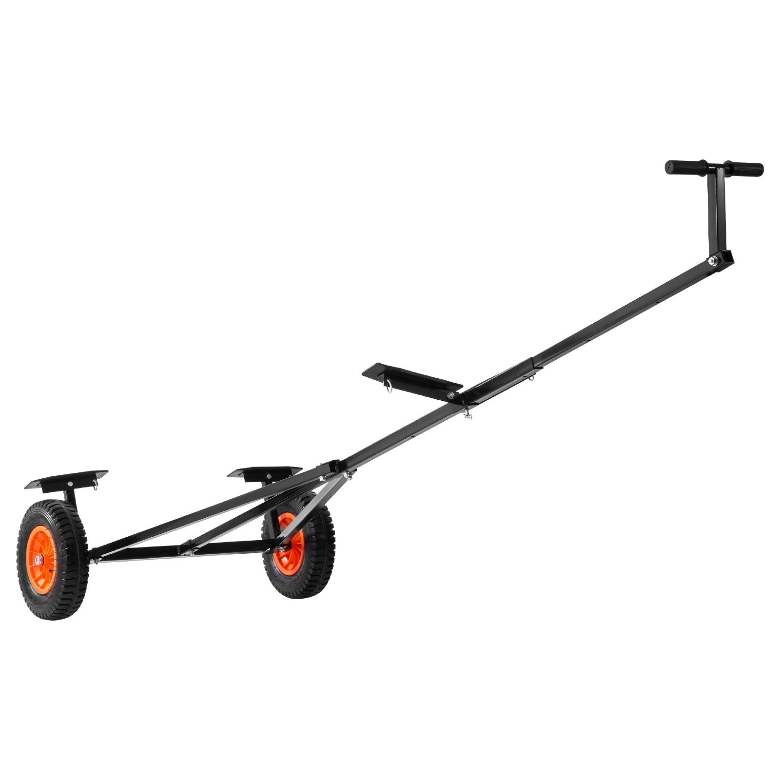 420lbs Boat Trailer Dolly Mover Adjustable Length with 15.7 in Pneumatic Tires 