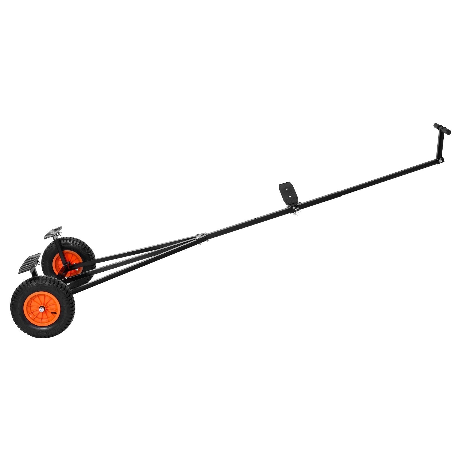 420lbs Boat Trailer Dolly Mover Adjustable Length with 15.7 in Pneumatic Tires 