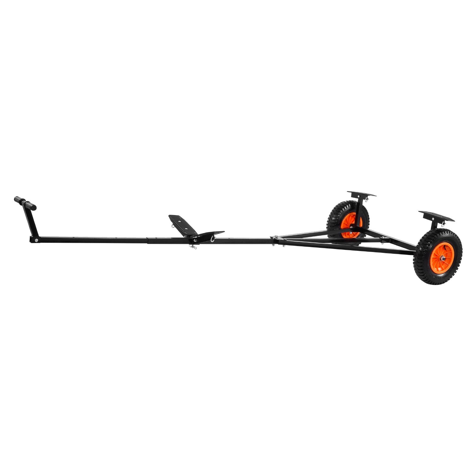 420lbs Boat Trailer Dolly Mover Adjustable Length with 15.7 in Pneumatic Tires 