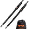 VEVOR Retractable Ratchet Straps Tie Down Straps 2 in x 4 ft for Boat (2 Pack)