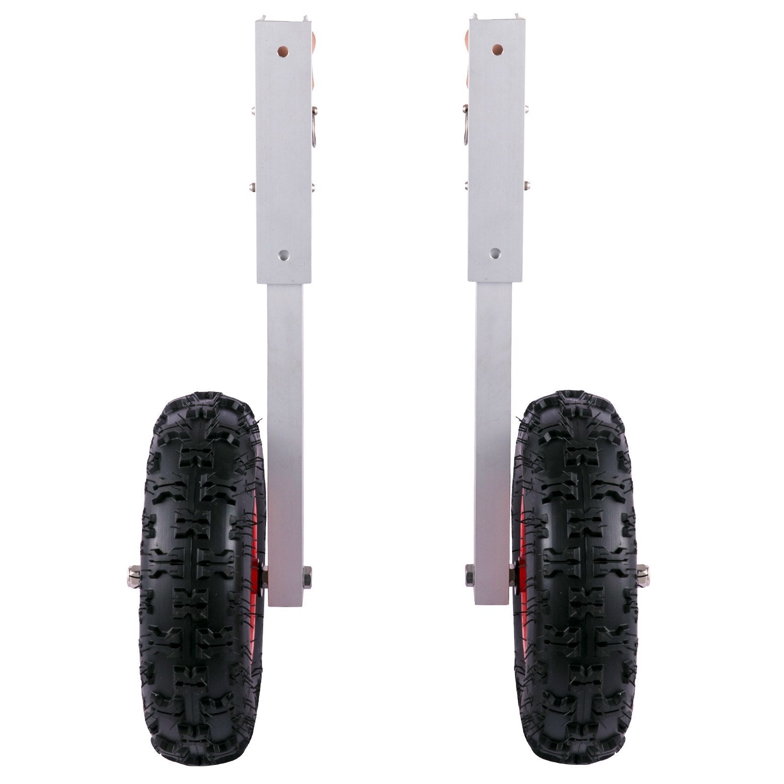 VEVOR Boat Launching Wheels, 12" Boat Transom Launching Wheel, 600 LBS Loading Capacity Inflatable Boat Launch Wheels, Aluminium Alloy Transom Launching Dolly Wheels with 4 PCS of Quick Release Pins 
