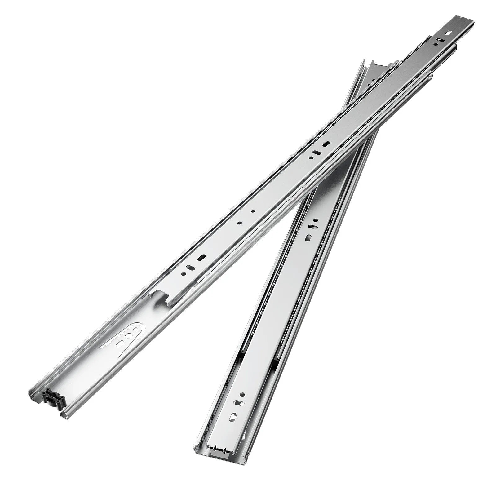 VEVOR Drawer Cabinet Slides Side Mount 22 inch 10 Pairs 100 LB Load Replacement