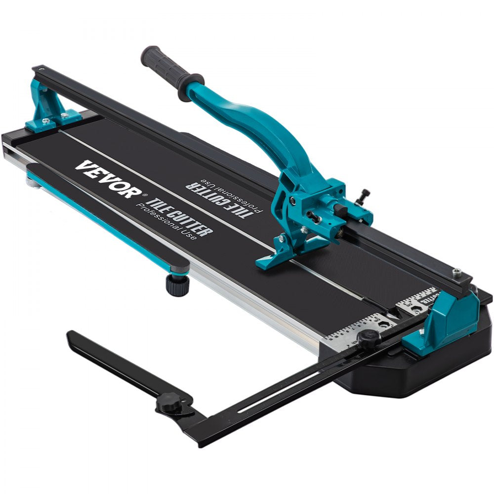 VEVOR Tile Cutter, 48 Inch Manual Tile Cutter, Tile Cutter Tools w/ Single Rail & Double Brackets, 3/5 in Cap w/Precise Laser Guide, Snap Tile Cutter for Precision Cutting Porcelain Tiles Industry 