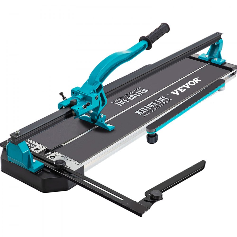 VEVOR Tile Cutter, 24 Inch Manual Tile Cutter, Tile Cutter Tools w/Single Rail Double Brackets, 3/5 in Cap w/Precise Laser Guide, Tile Cutter Porcelain Tools for Precision Cutting Porcelain Tiles 