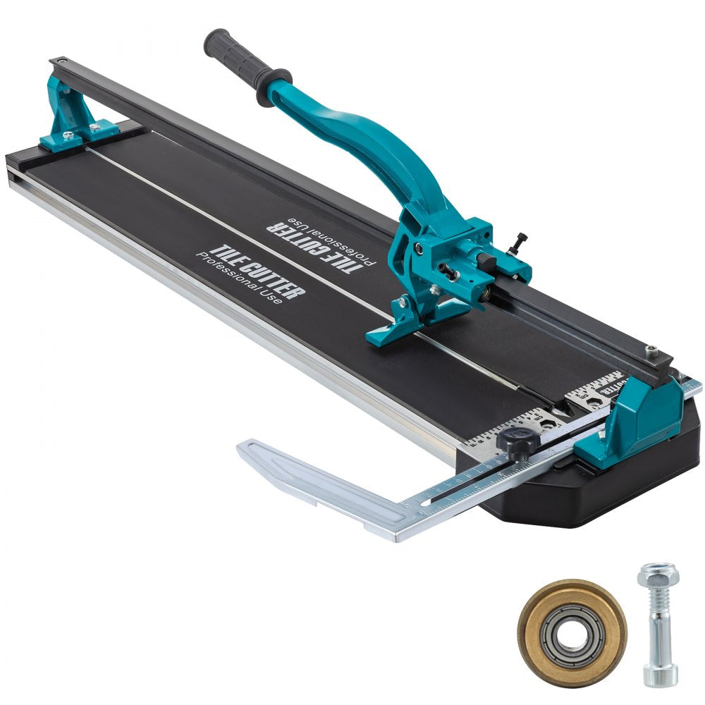 VEVOR Tile Cutter 31 Inch,Manual Tile Cutter Single Rail w/Precise Laser Positioning, Alloy Cutter Wheel with Ergonomic Handle, Accurate Rulers, For Large Tile 0.24\"-0.59\" Thickness 