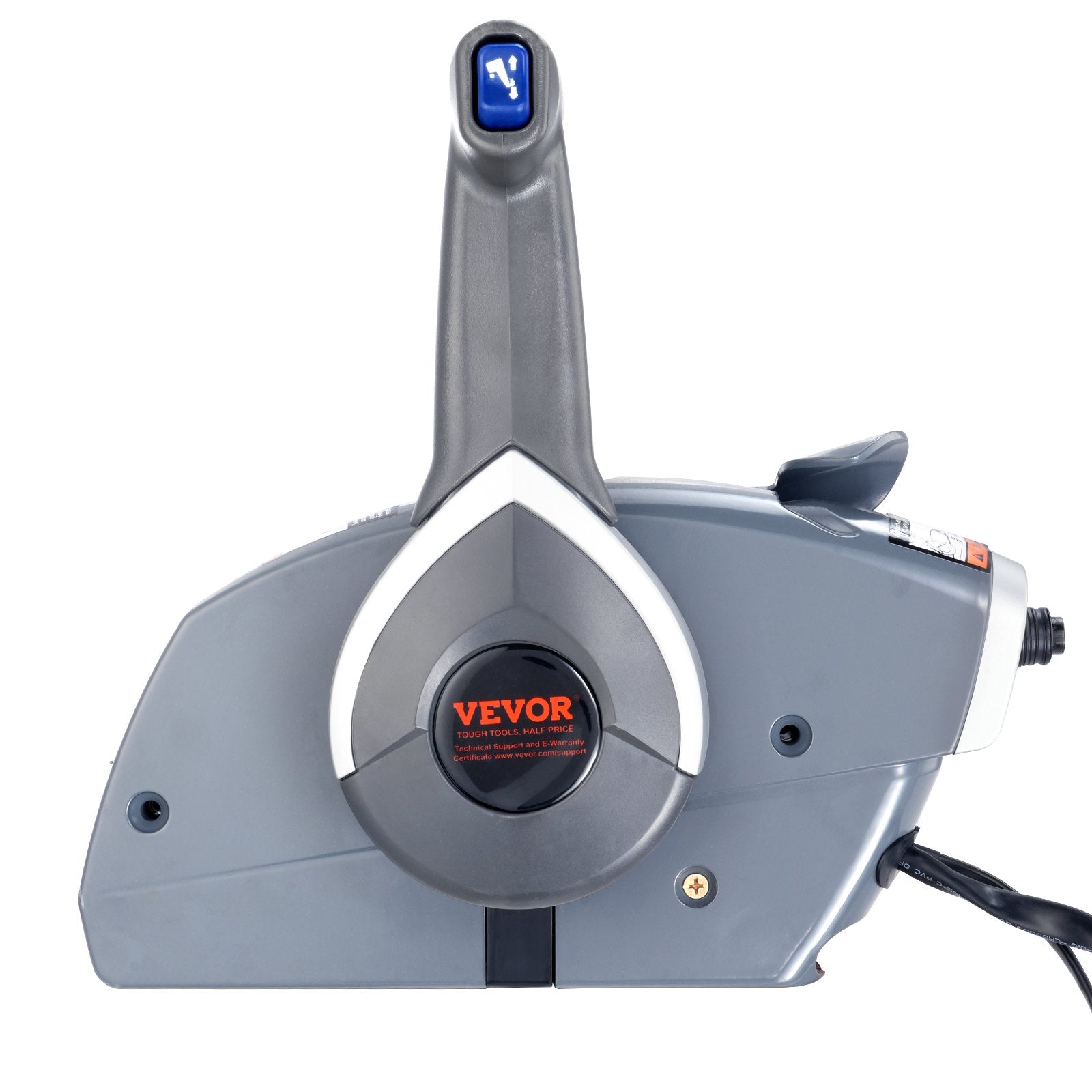 VEVOR Boat Throttle Control, 5006180 Side-Mounted Outboard Remote Control Box for Evinrude Johnson, Marine Throttle Control Box with Power Trim Switch and Lanyard 