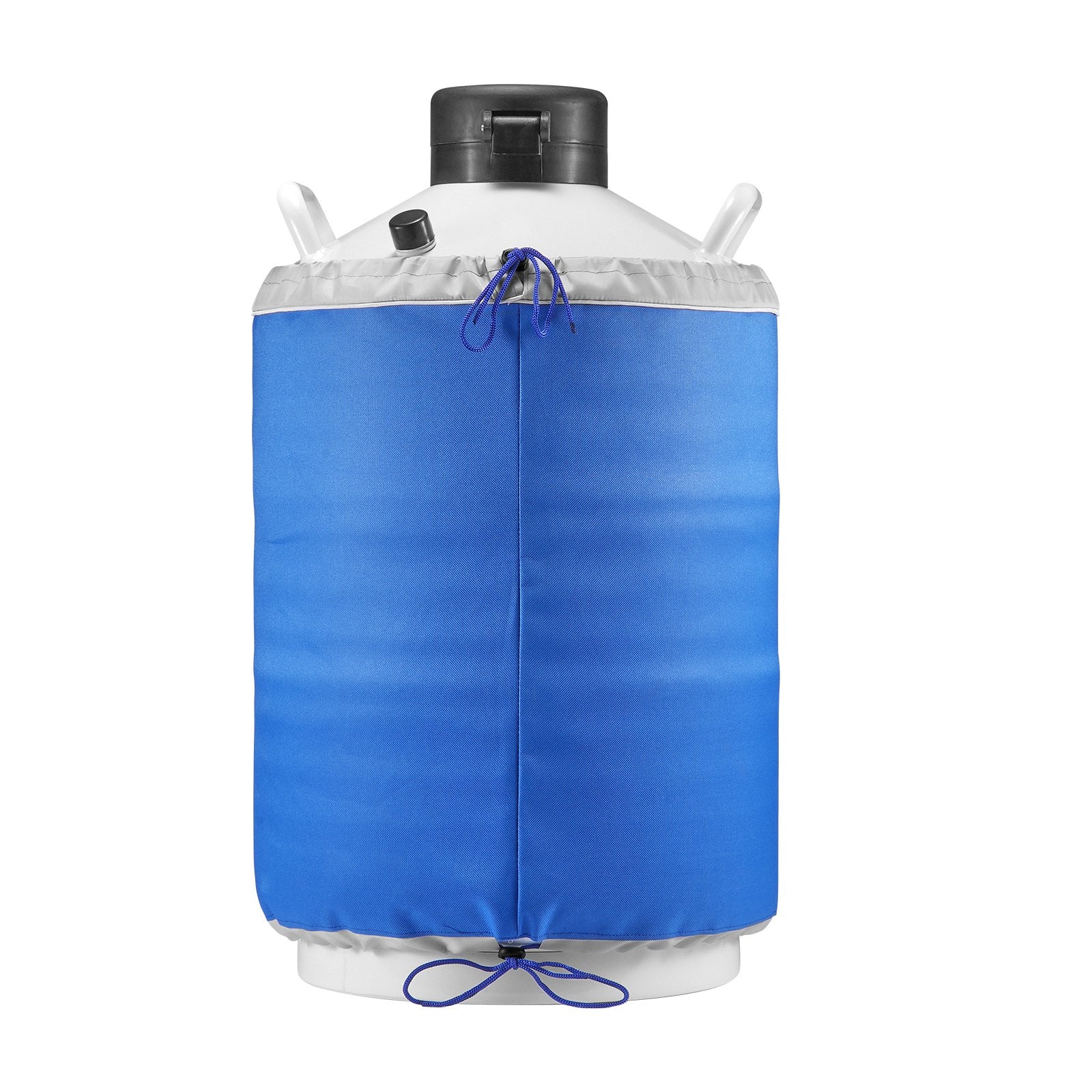 VEVOR Liquid Nitrogen Tank 20 L Aluminum Alloy LN2 Container Dewar 6 Canisters 