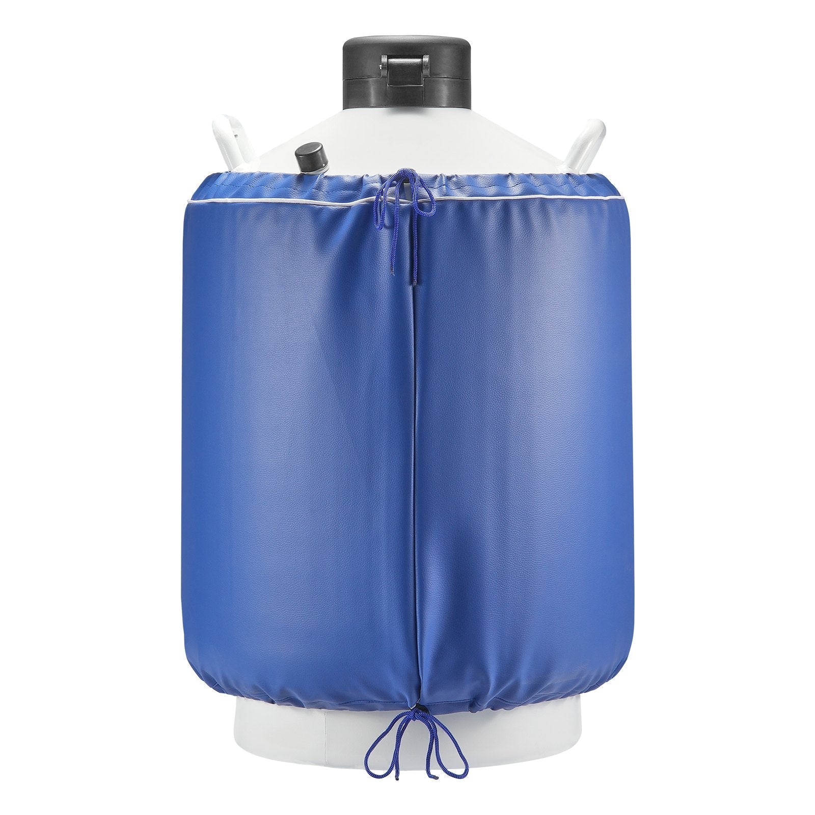 VEVOR Liquid Nitrogen Tank 30 L Aluminum Alloy LN2 Container Dewar 6 Canisters 