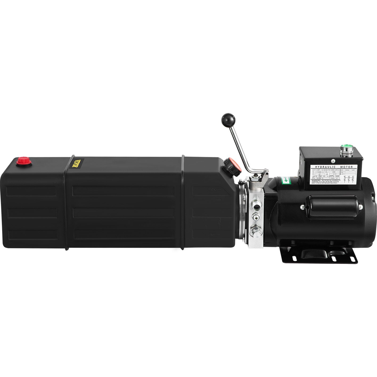 VEVOR Hydraulic Pump 2950 PSI 60HZ Hydraulic Power Unit 3 HP 220V Hydraulic Power Pack for 2 & 4 Post Lifts Car Lift Hydraulic Power Unit with 3.5 Gallon Reservoir 