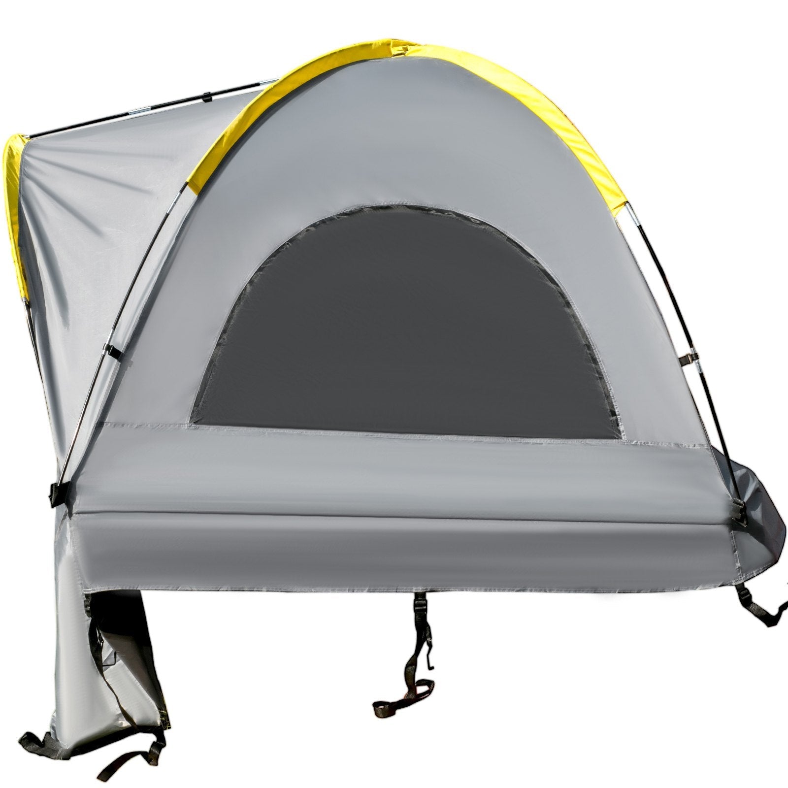 VEVOR Truck Tent 6.5’, Truck Bed Tent, Pickup Tent for Full Size Truck, Waterproof Truck Camper, 2-Person Sleeping Capacity, 2 Mesh Windows, Easy To Setup Truck Tents For Camping, Hiking, Fishing 