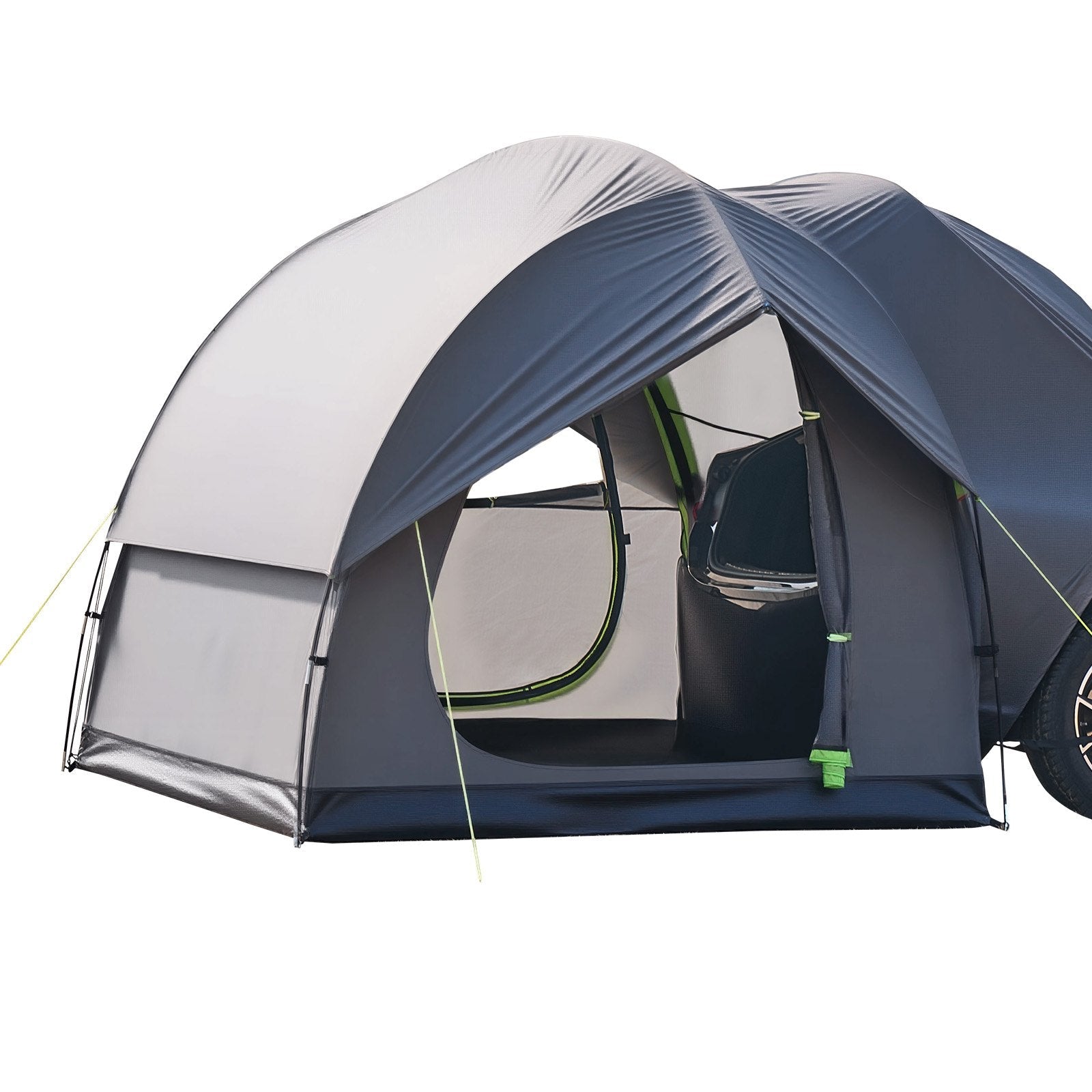 VEVOR SUV Camping Tent Outdoor SUV Tent with 2 Doors Waterproof for 5-8 Person 