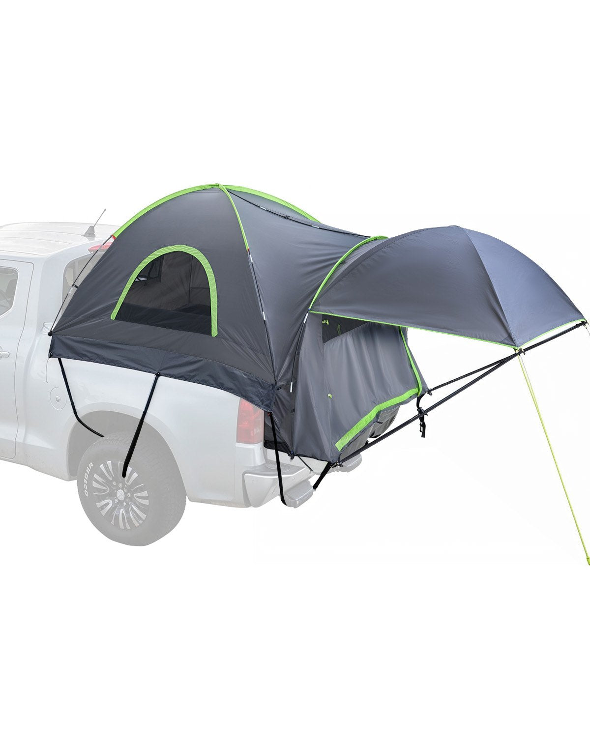 VEVOR Truck Tent 8.0-8.2ft Waterproof PU2000 Truck Bed Camping Tent 2-3 Person 