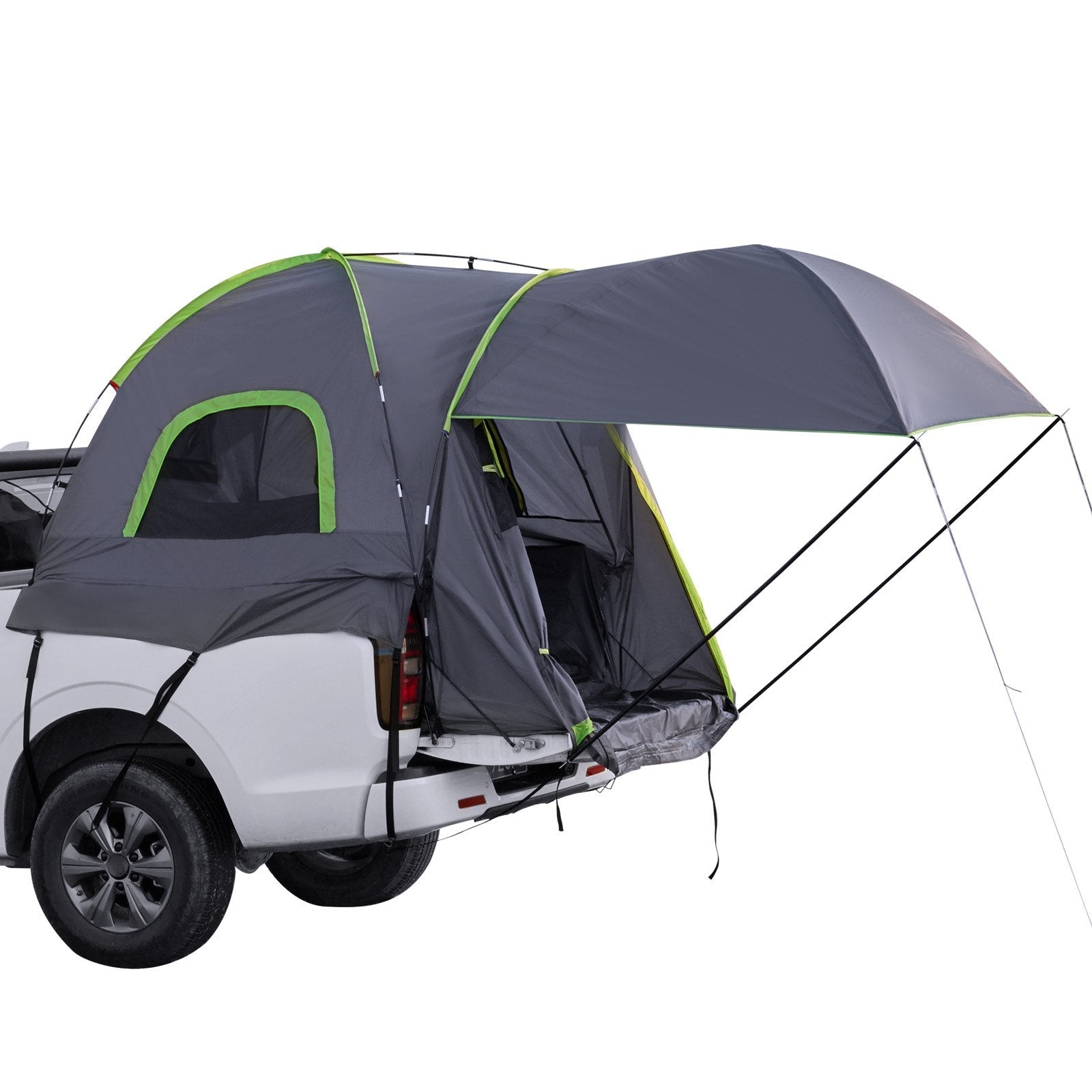 VEVOR Truck Tent 8.0-8.2ft Waterproof PU2000 Truck Bed Camping Tent 2-3 Person 
