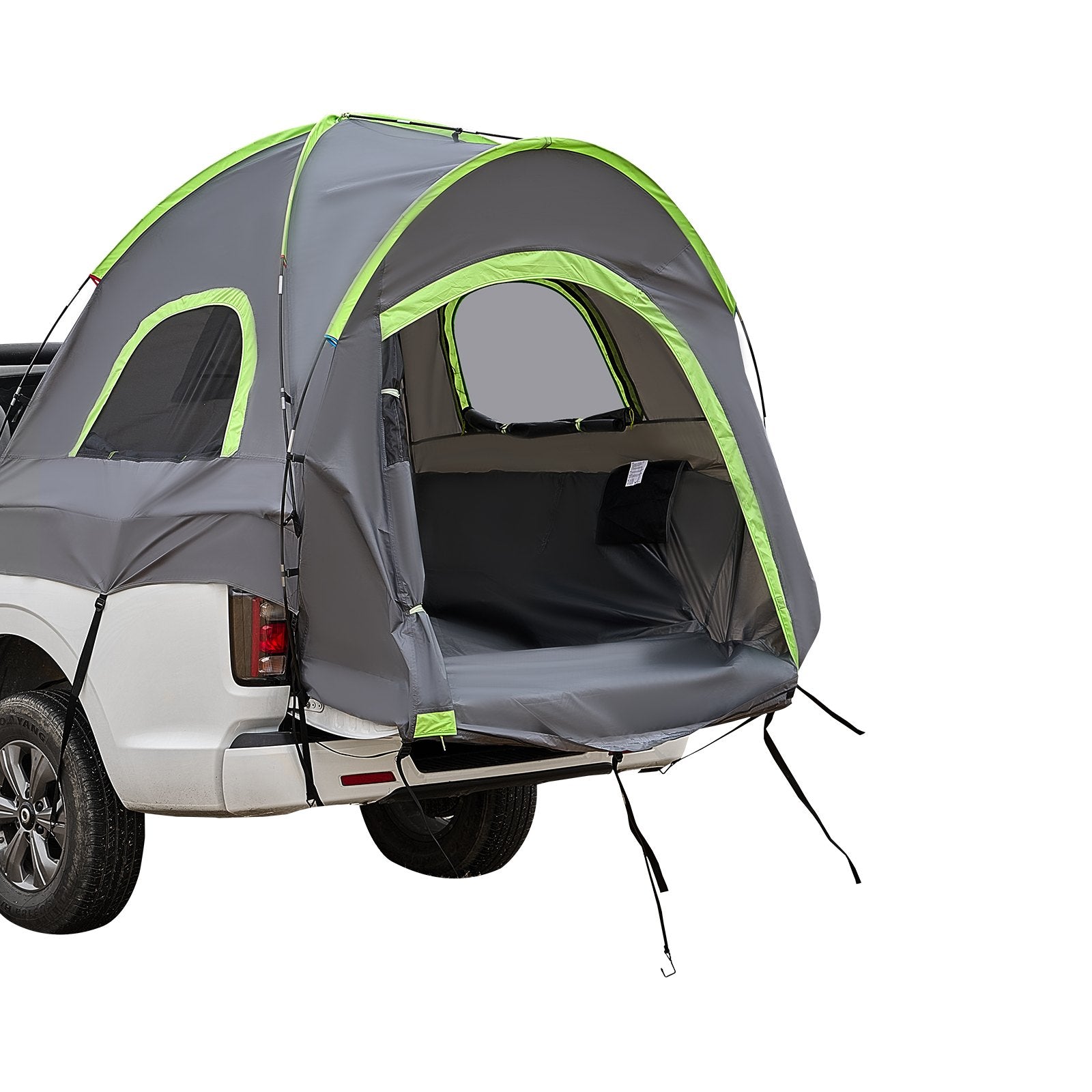 VEVOR Truck Tent 6.4-6.7ft Waterproof PU2000 Truck Bed Camping Tent 2-3 Person 
