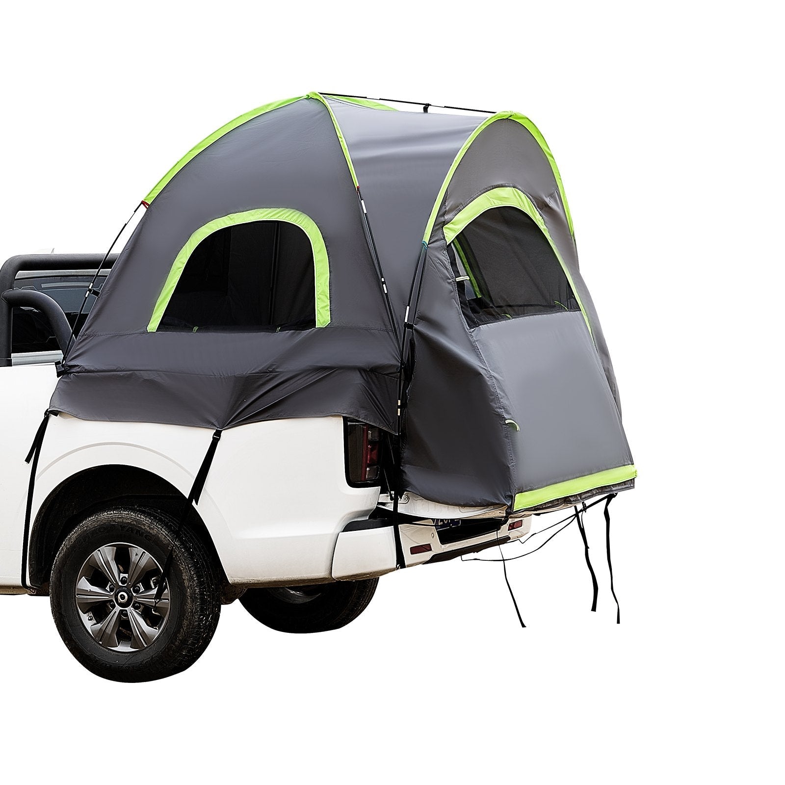 VEVOR Truck Tent 6.4-6.7ft Waterproof PU2000 Truck Bed Camping Tent 2-3 Person 