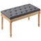 VEVOR Upholstered Bench, 16