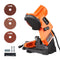 VEVOR Electric Chainsaw Sharpener, 140W Electric Saw Chain Blade Sharpener 5700RPM, Professional Bench Chain Saw Sharpening Tool with 3 Grinding Wheels Fit 0.25