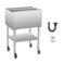 VEVOR Commercial Ice Bin 61.6 L Ice Chest on Wheels with Bottom Storage Tray