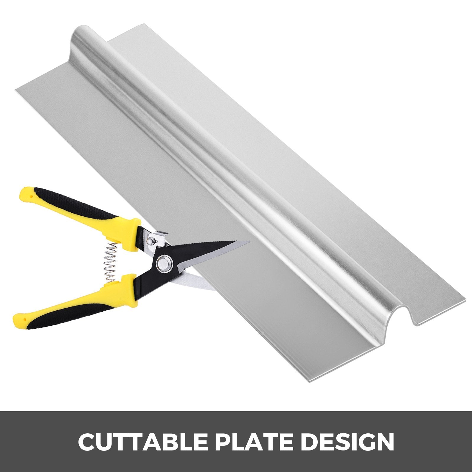 VEVOR PEX Heat Transfer Plates, 100pcs Box Radiant Heat Transfer Plates, 2ft Aluminum PEX Heat Transfer Plates, 1/2 inch Heat Transfer Plates Designed for PEX Tubing 