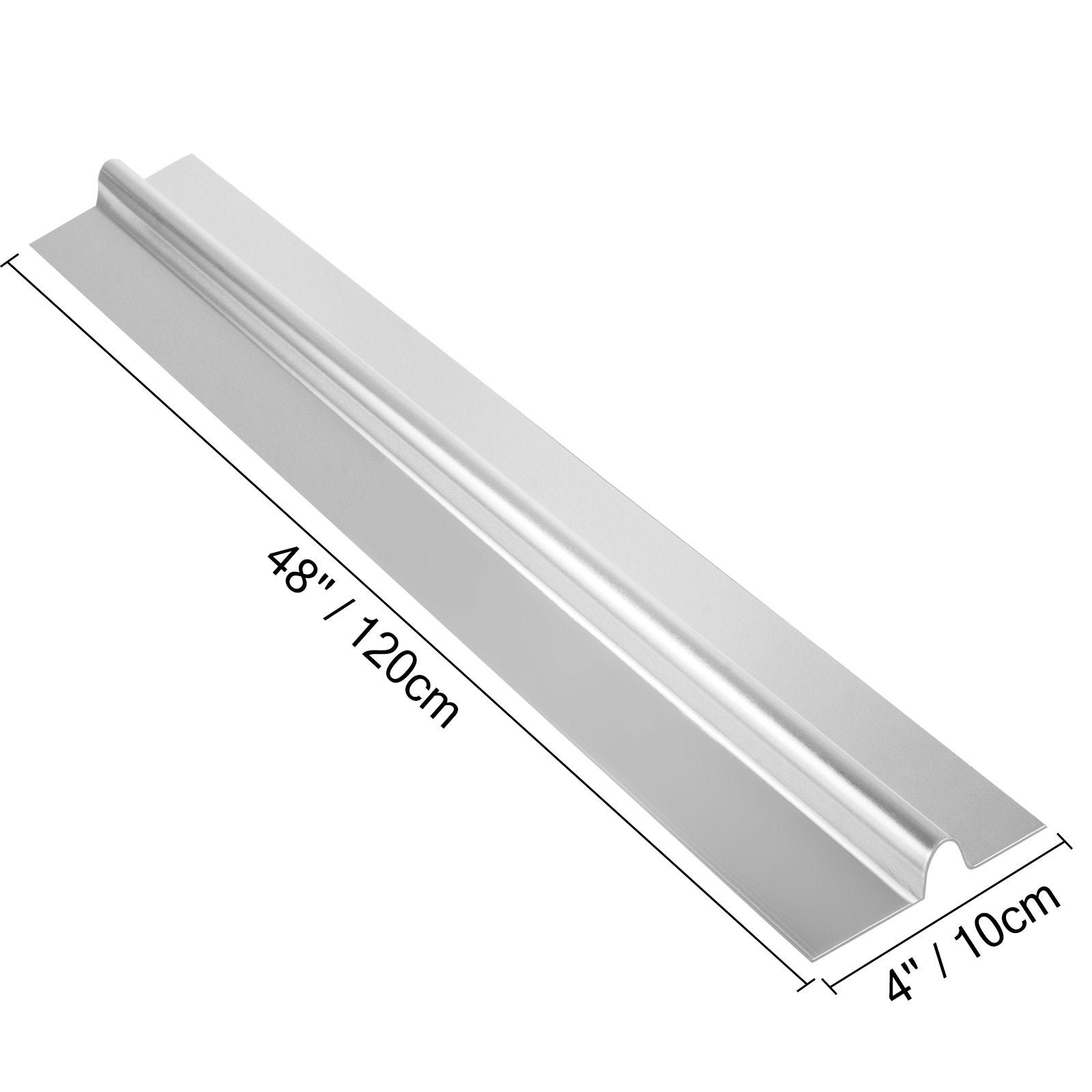 VEVOR PEX Heat Transfer Plates, 50 pcs Box Radiant Heat Transfer Plates, 4 ft Aluminum PEX Heat Transfer Plates, 1/2 inch Heat Transfer Plates Designed for PEX Tubing 