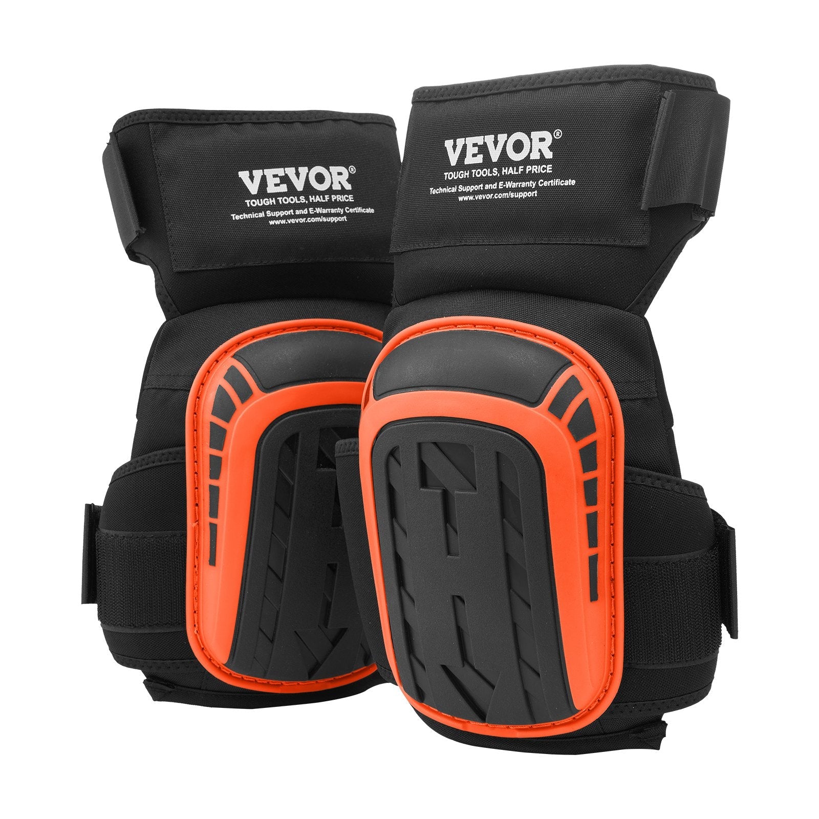 VEVOR Knee Pads for Work Extended Construction Knee Pads Soft Foam Gel Cushion 