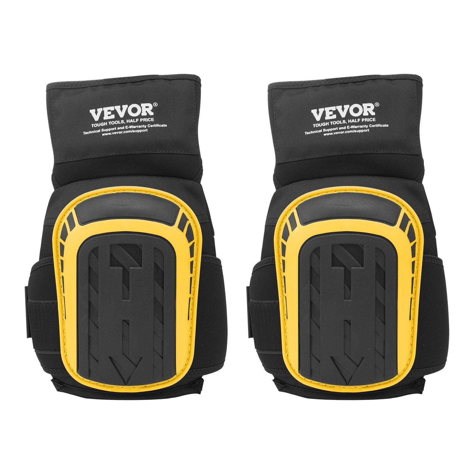 VEVOR Knee Pads for Work Extended Construction Knee Pads Anti-Slip Foam Cushion 