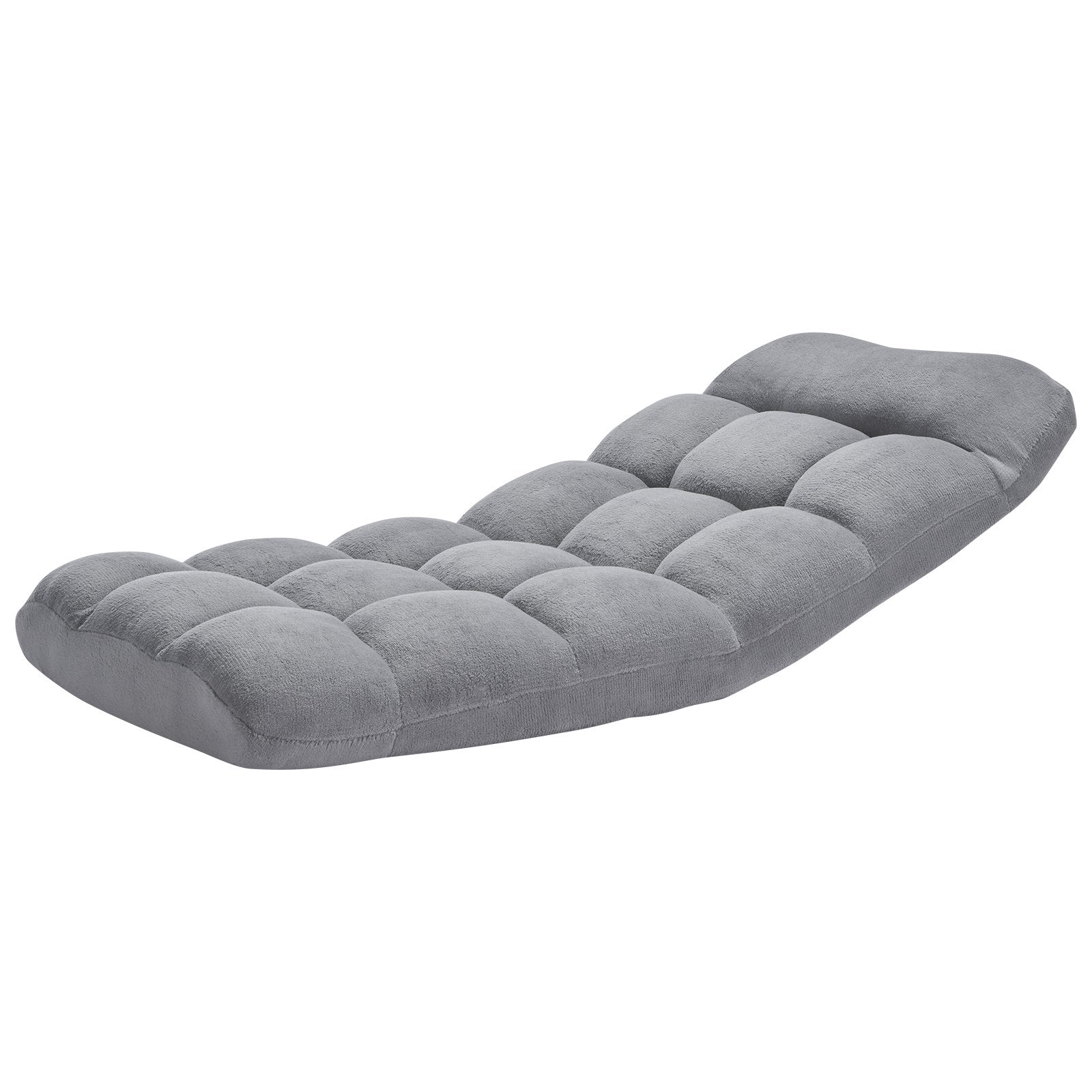 VEVOR Floor Chair with Back Support Folding Sofa Chair 14 Adjustable Positions 