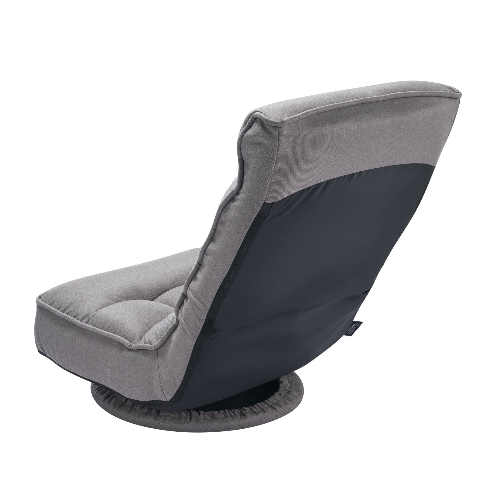VEVOR 360° Swivel Floor Gaming Chair with 4 Adjustable Position Folding Chair 