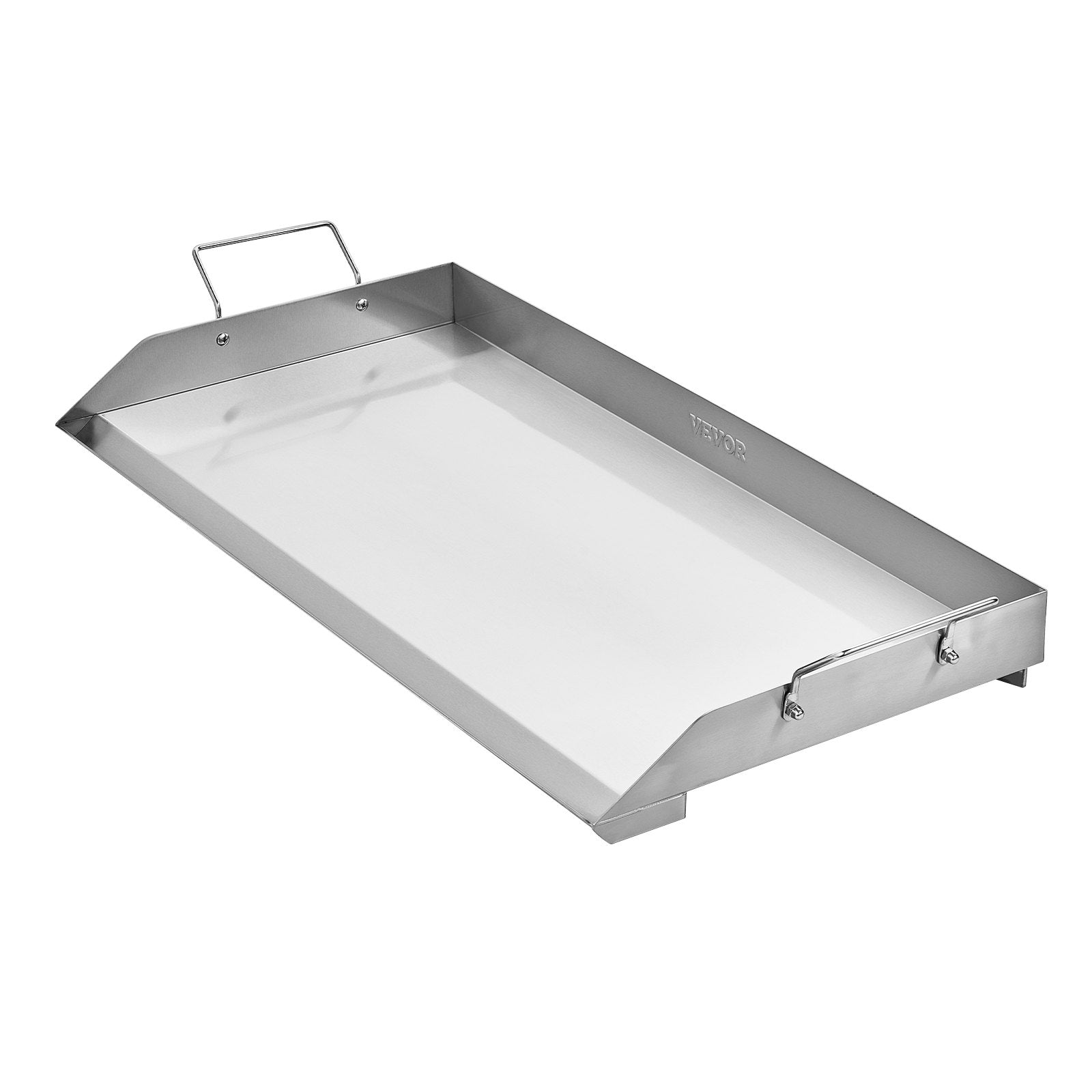 VEVOR 32x16 in Flat Top Griddle Stainless Steel Universal BBQ Grill Pan Cookware 